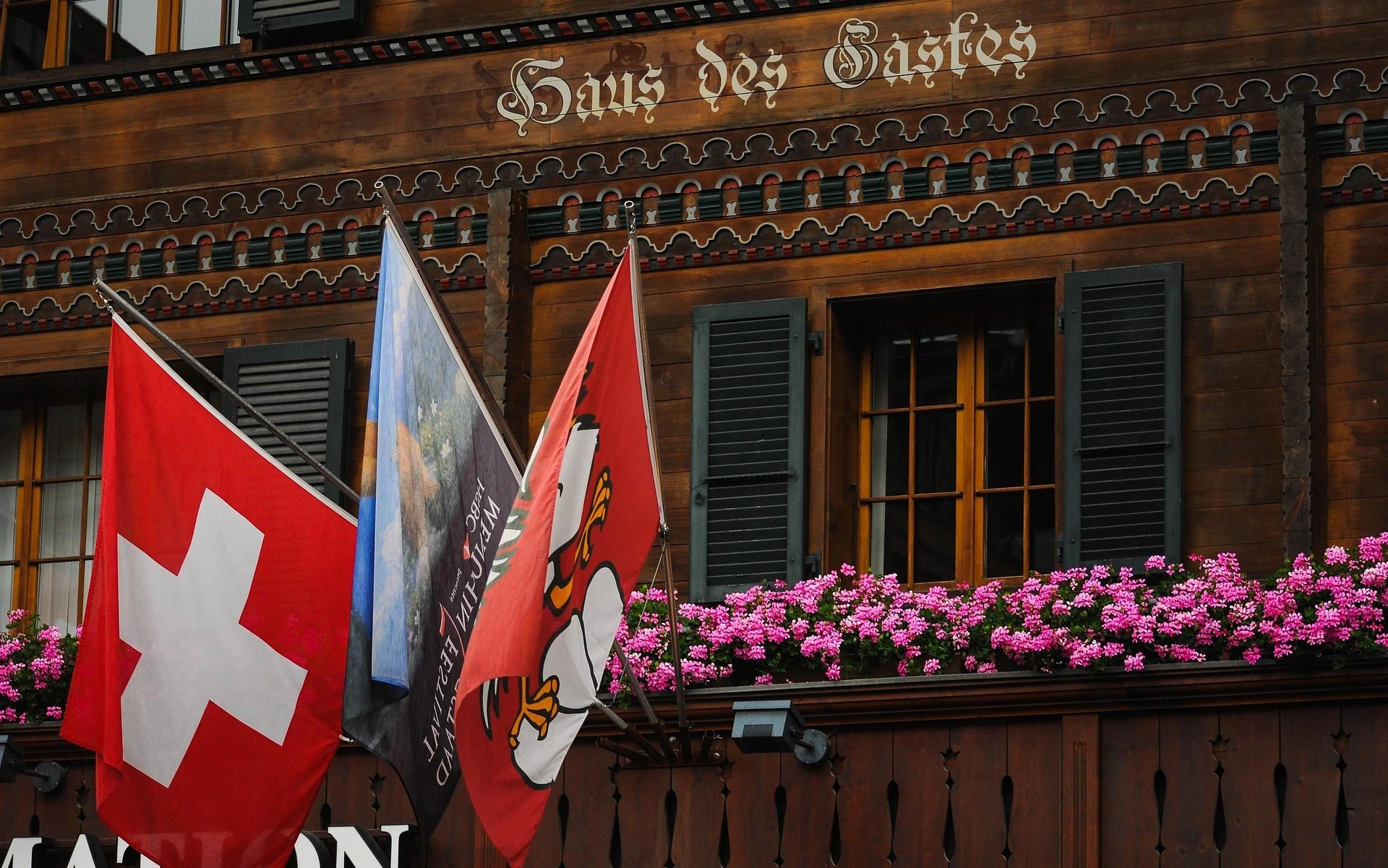 Gstaad scenic view